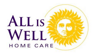 ALL IS WELL HOME CARE logo