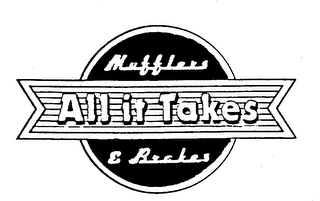 ALL IT TAKES MUFFLERS & BRAKES logo