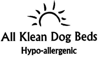 ALL KLEAN DOG BEDS HYPO-ALLERGENIC logo