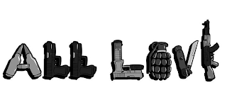 ALL LOVE logo