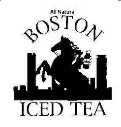 ALL NATURAL BOSTON ICED TEA logo