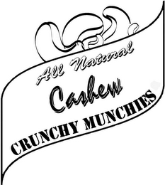 ALL NATURAL CASHEW CRUNCHY MUNCHIES logo