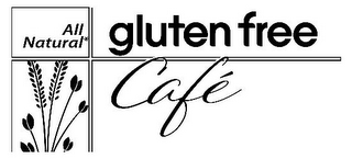 ALL NATURAL GLUTEN FREE CAFÉ logo