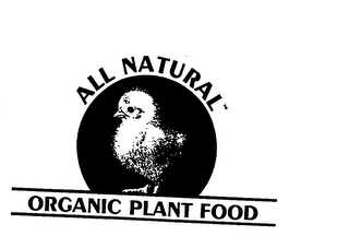 ALL NATURAL ORGANIC PLANT FOOD logo