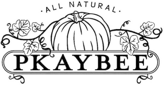 ALL NATURAL PKAYBEE logo