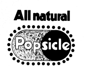 ALL NATURAL POPSICLE logo