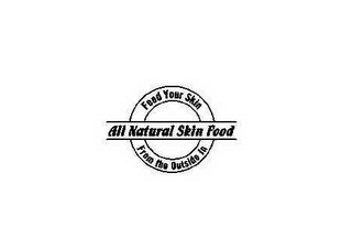 ALL NATURAL SKIN FOOD FEED YOUR SKIN FROM THE OUTSIDE IN logo