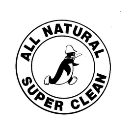 ALL NATURAL SUPER CLEAN logo