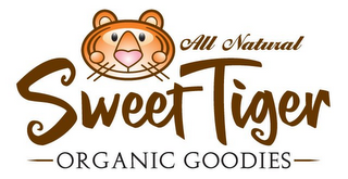 ALL NATURAL SWEET TIGER ORGANIC GOODIES logo
