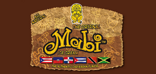 ALL NATURAL THE ORIGINAL MABI ICE CREAM THE AUTHENTIC CARIBBEAN FLAVOR logo