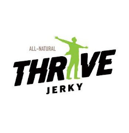 ALL- NATURAL THRIVE JERKY logo