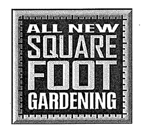 ALL NEW SQUARE FOOT GARDENING logo