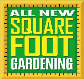 ALL NEW SQUARE FOOT GARDENING logo