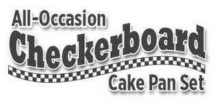 ALL-OCCASION CHECKERBOARD CAKE PAN SET logo