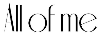 ALL OF ME logo