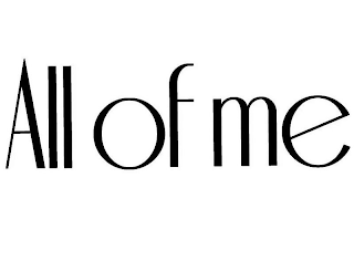 ALL OF ME logo