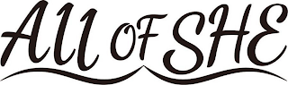 ALL OF SHE logo