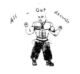 ALL-OUT RECORDS logo