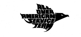 ALL OVER AMERICAN SERVICE TEAM logo