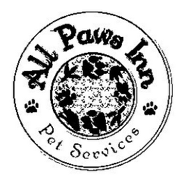 ALL PAWS INN PET SERVICES logo