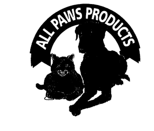 ALL PAWS PRODUCTS logo