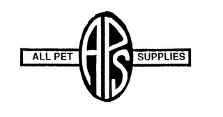 ALL PET SUPPLIES APS logo