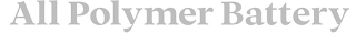 ALL POLYMER BATTERY logo
