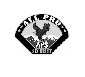ALL PRO APS SECURITY logo