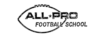 ALL PRO FOOTBALL SCHOOL logo