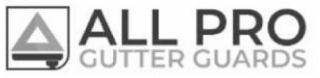 ALL PRO GUTTER GUARDS logo