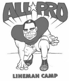 ALL PRO LINEMAN CAMP logo
