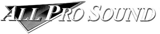 ALL PRO SOUND logo