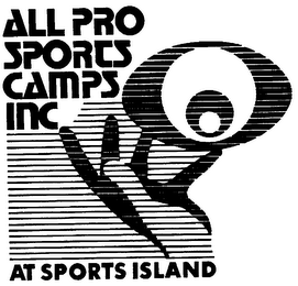 ALL PRO SPORTS CAMPS INC AT SPORTS ISLAND logo
