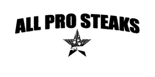 ALL PRO STEAKS logo