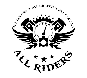 ALL RIDERS ALL COLORS ALL CREEDS ALL CLASSES logo