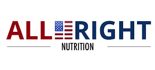ALL RIGHT NUTRITION logo