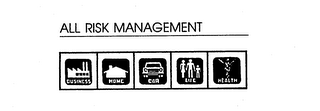 ALL RISK MANAGEMENT BUSINESS HOME CAR LIFE HEALTH logo