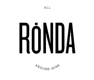 ALL RONDA AROUND WINE logo