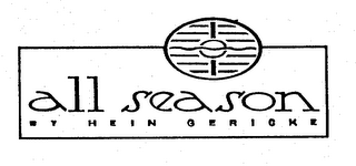 ALL SEASON BY HEIN GERICKE logo