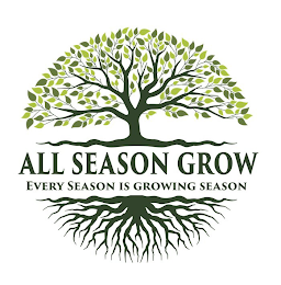 ALL SEASON GROW EVERY SEASON IS GROWING SEASON logo