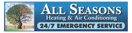 ALL SEASONS HEATING & AIR CONDITIONING 24/7 EMERGENCY SERVICE logo