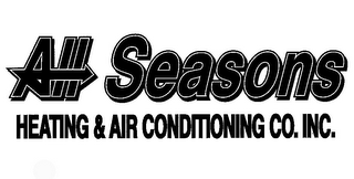 ALL SEASONS HEATING & AIR CONDITIONING CO. INC. logo