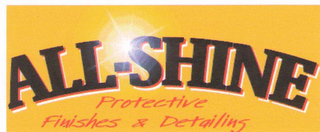 ALL-SHINE PROTECTIVE FINISHES & DETAILING logo