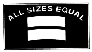 ALL SIZES EQUAL logo