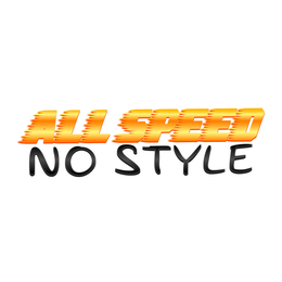 ALL SPEED NO STYLE logo