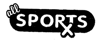 ALL SPORTS X logo