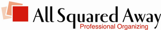 ALL SQUARED AWAY PROFESSIONAL ORGANIZING logo