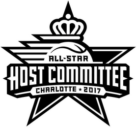 ALL-STAR HOST COMMITTEE CHARLOTTE 2017 logo