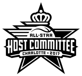 ALL-STAR HOST COMMITTEE CHARLOTTE 2017 logo