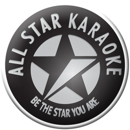 ALL STAR KARAOKE BE THE STAR YOU ARE logo